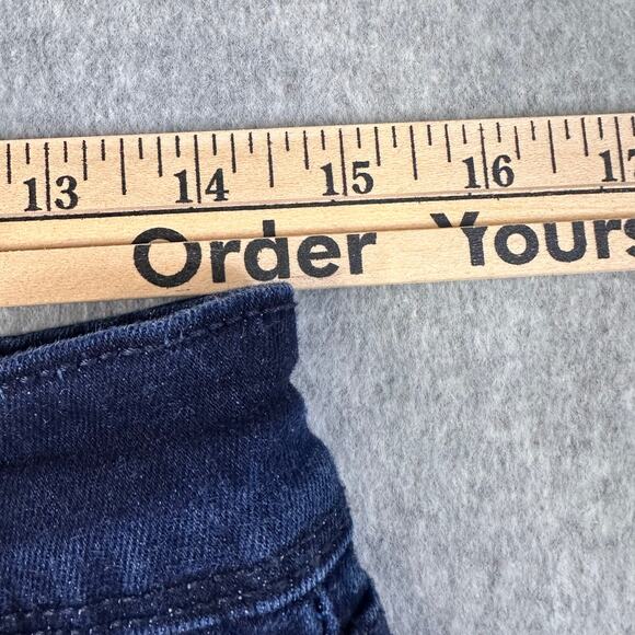 Levi's Demi Curve Jeans Dark Blue Womens 7/28 Denim Low-Rise Skinny Leg Stretch - Picture 10 of 13